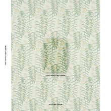 Load image into Gallery viewer, Schumacher Ashbee Botanical Fabric 182152 / Aqua