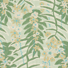 Load image into Gallery viewer, Schumacher Ashbee Botanical Fabric 182152 / Aqua
