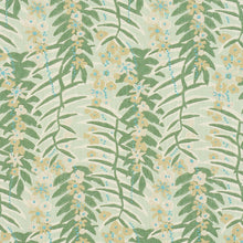 Load image into Gallery viewer, Schumacher Ashbee Botanical Fabric 182152 / Aqua