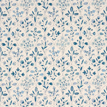 Load image into Gallery viewer, Schumacher Frances Floral Indoor/Outdoor Fabric 182160 / Blues