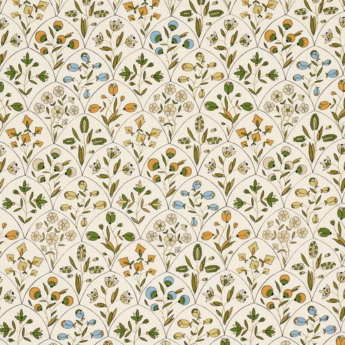 Schumacher Frances Floral Indoor/Outdoor Fabric 182161 / Document