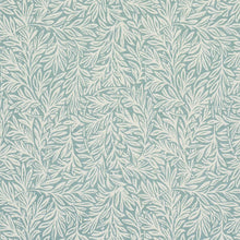 Load image into Gallery viewer, Schumacher Willow Leaf Fabric 182180 / Aqua