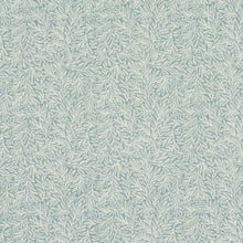 Load image into Gallery viewer, Schumacher Willow Leaf Fabric 182180 / Aqua