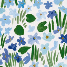 Load image into Gallery viewer, Schumacher Sweet Violette Indoor/Outdoor Fabric 182200 / Blue
