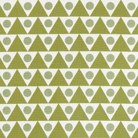 Schumacher Pennant Fabric 182221 / Green