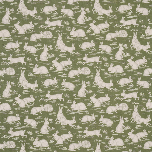 Schumacher Cottontails Fabric 182240 / Moss