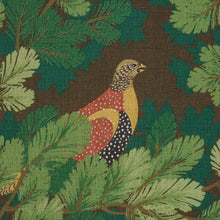 Load image into Gallery viewer, Schumacher Covey Hedge Fabric 182251 / Chestnut