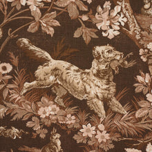 Load image into Gallery viewer, Schumacher Hound Meadow Fabric 182260 / Sepia