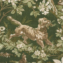 Load image into Gallery viewer, Schumacher Hound Meadow Fabric 182261 / Forest