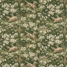 Load image into Gallery viewer, Schumacher Hound Meadow Fabric 182261 / Forest