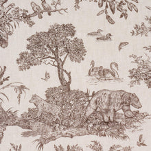 Load image into Gallery viewer, Schumacher Western Toile  Fabric 182271 / Sepia