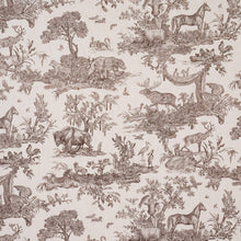 Load image into Gallery viewer, Schumacher Western Toile  Fabric 182271 / Sepia