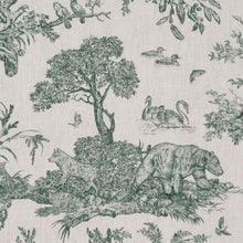 Load image into Gallery viewer, Schumacher Western Toile  Fabric 182272 / Forest