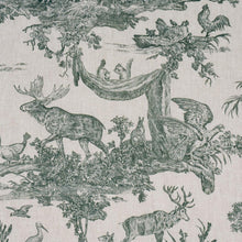 Load image into Gallery viewer, Schumacher Western Toile  Fabric 182272 / Forest