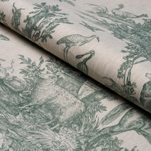 Load image into Gallery viewer, Schumacher Western Toile  Fabric 182272 / Forest