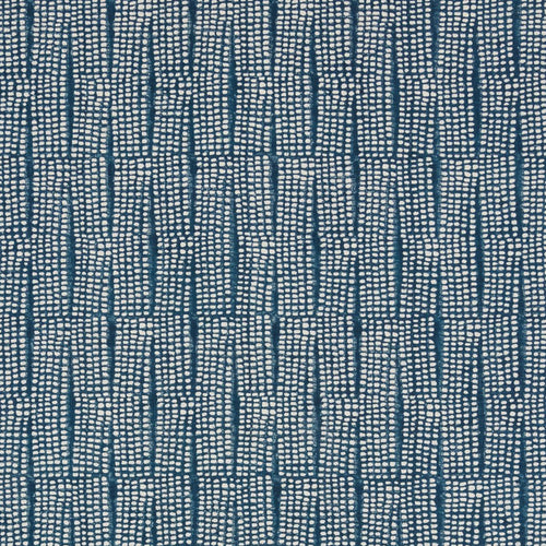 Schumacher Noland Block Print Fabric 182290 / Indigo