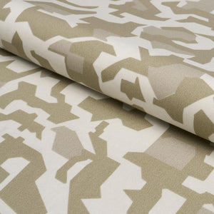 Schumacher Torrey Camo Indoor/Outdoor Fabric 182351 / Fog