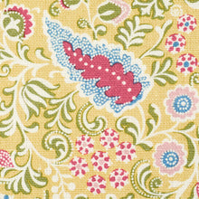 Load image into Gallery viewer, Schumacher Peggy Paisley Fabric 182431 / Lemonade