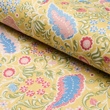 Load image into Gallery viewer, Schumacher Peggy Paisley Fabric 182431 / Lemonade