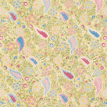 Load image into Gallery viewer, Schumacher Peggy Paisley Fabric 182431 / Lemonade