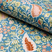 Load image into Gallery viewer, Schumacher Peggy Paisley Fabric 182432 / Azure