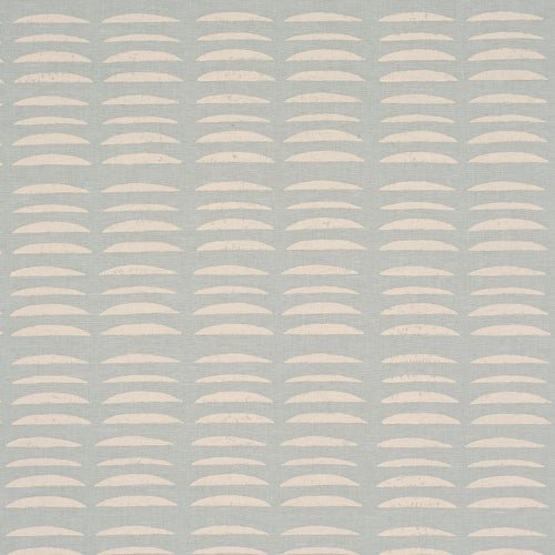 Schumacher Parable Hand Block Fabric 182470 / Ice