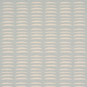 Schumacher Parable Hand Block Fabric 182470 / Ice