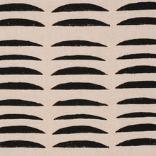Load image into Gallery viewer, Schumacher Parable Hand Block Fabric 182471 / Charcoal