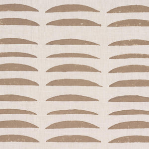 Schumacher Parable Hand Block Fabric 182472 / Sand