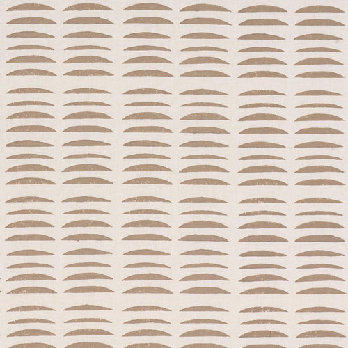 Schumacher Parable Hand Block Fabric 182472 / Sand