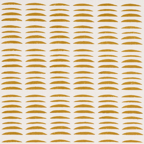 Schumacher Parable Hand Block Fabric 182473 / Ginger