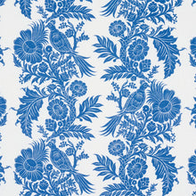 Load image into Gallery viewer, Schumacher Raven Woods Fabric 182531 / Blue