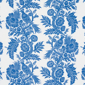 Schumacher Raven Woods Fabric 182531 / Blue