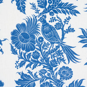 Schumacher Raven Woods Fabric 182531 / Blue