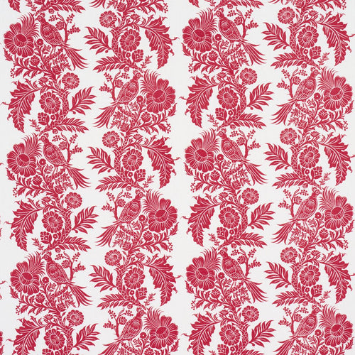 Schumacher Raven Woods Fabric 182532 / Red