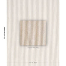 Load image into Gallery viewer, Schumacher Chaney Stripe Fabric 182550 / Sand