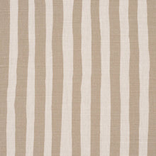 Load image into Gallery viewer, Schumacher Chaney Stripe Fabric 182550 / Sand