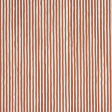 Load image into Gallery viewer, Schumacher Chaney Stripe Fabric 182551 / Terracotta