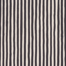 Load image into Gallery viewer, Schumacher Chaney Stripe Fabric 182552 / Carbon