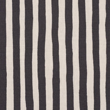 Load image into Gallery viewer, Schumacher Chaney Stripe Fabric 182552 / Carbon