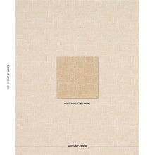 Load image into Gallery viewer, Schumacher Coco Hand Screen Print Fabric 182581 / Sunbleached Ochre
