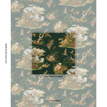 Load image into Gallery viewer, Schumacher Dog &amp; Duck Fabric 182662 / Verdant
