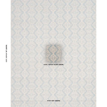 Load image into Gallery viewer, Schumacher Berkeley Hand Printed Silk Fabric 182701 / Cornflower