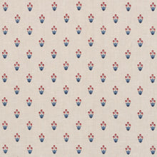 Load image into Gallery viewer, Schumacher Moira Hand Print  Fabric 182720 / Cerise &amp; Ink