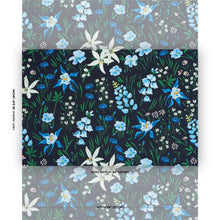 Load image into Gallery viewer, Schumacher Oz Floral Fabric 182850 / Ebony