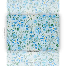 Load image into Gallery viewer, Schumacher Oz Floral Fabric 182851 / Sky
