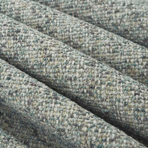 Heavy Duty French Blue White Grey Tweed Upholstery Fabric