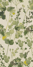 Load image into Gallery viewer, Cotton Beige Olive Green Brown Floral Upholstery Drapery Fabric FB