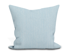 Load image into Gallery viewer, Custom Pillow Cover in Thibaut Wrigley in Aqua - One Side