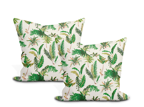 Schumacher Les Fougeres Pillow Cover